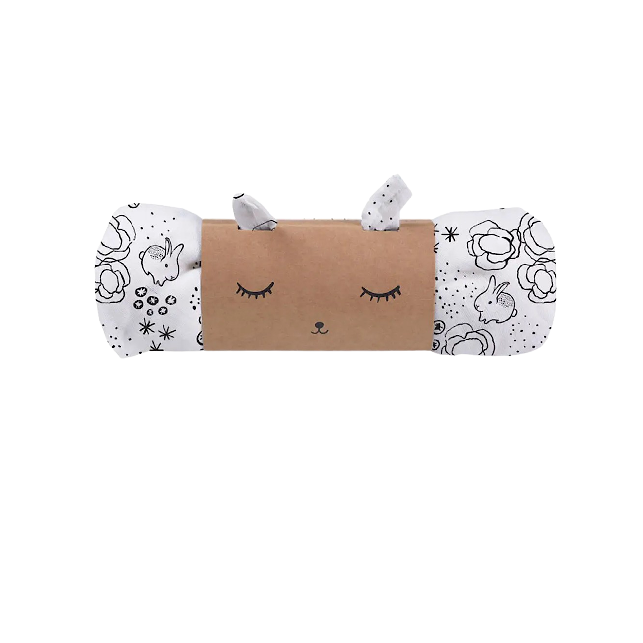 Organic Bunnies Muslin Swaddle