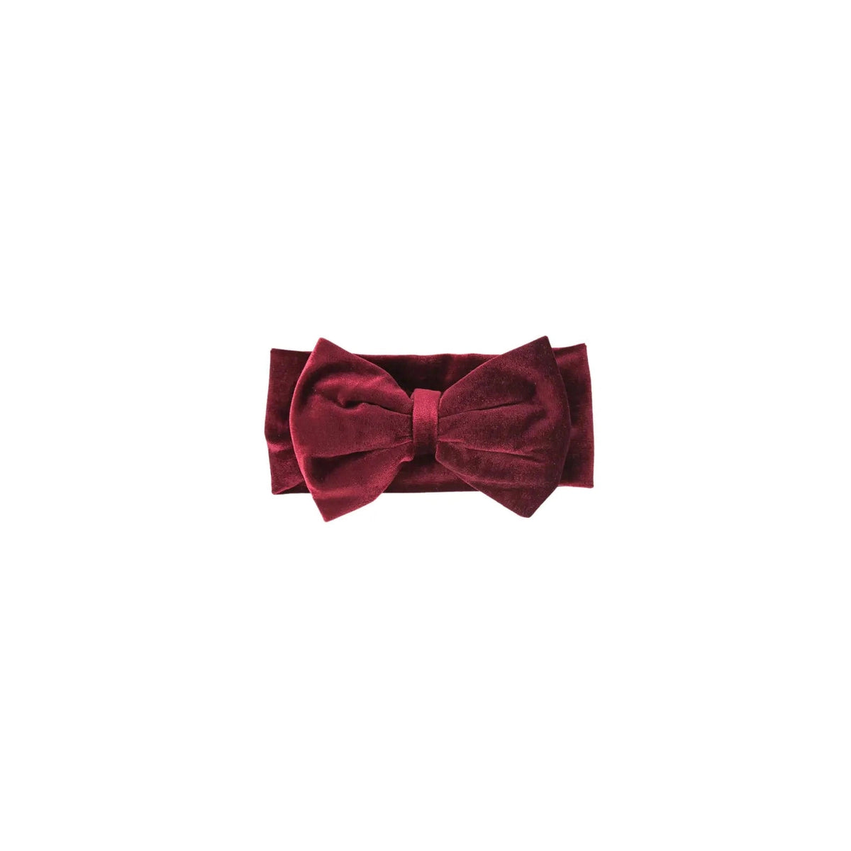 Oversized Velour Baby Headband Bow