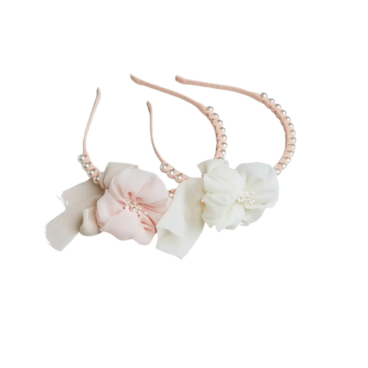 Pearl &amp; Rose Headband