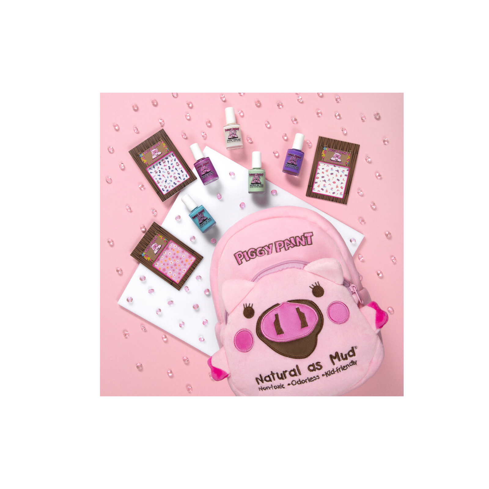 Piggy Paint 3-D Nail Art Stickers