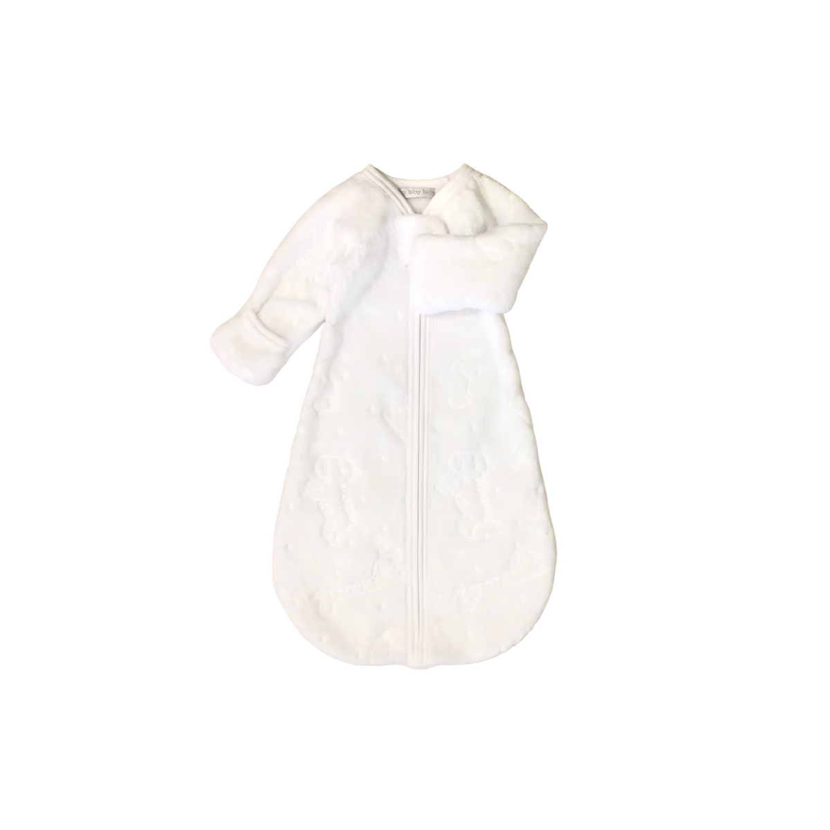 Plush White Sleep Sack
