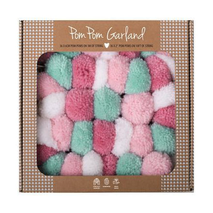 Pom Pom Confetti Garland