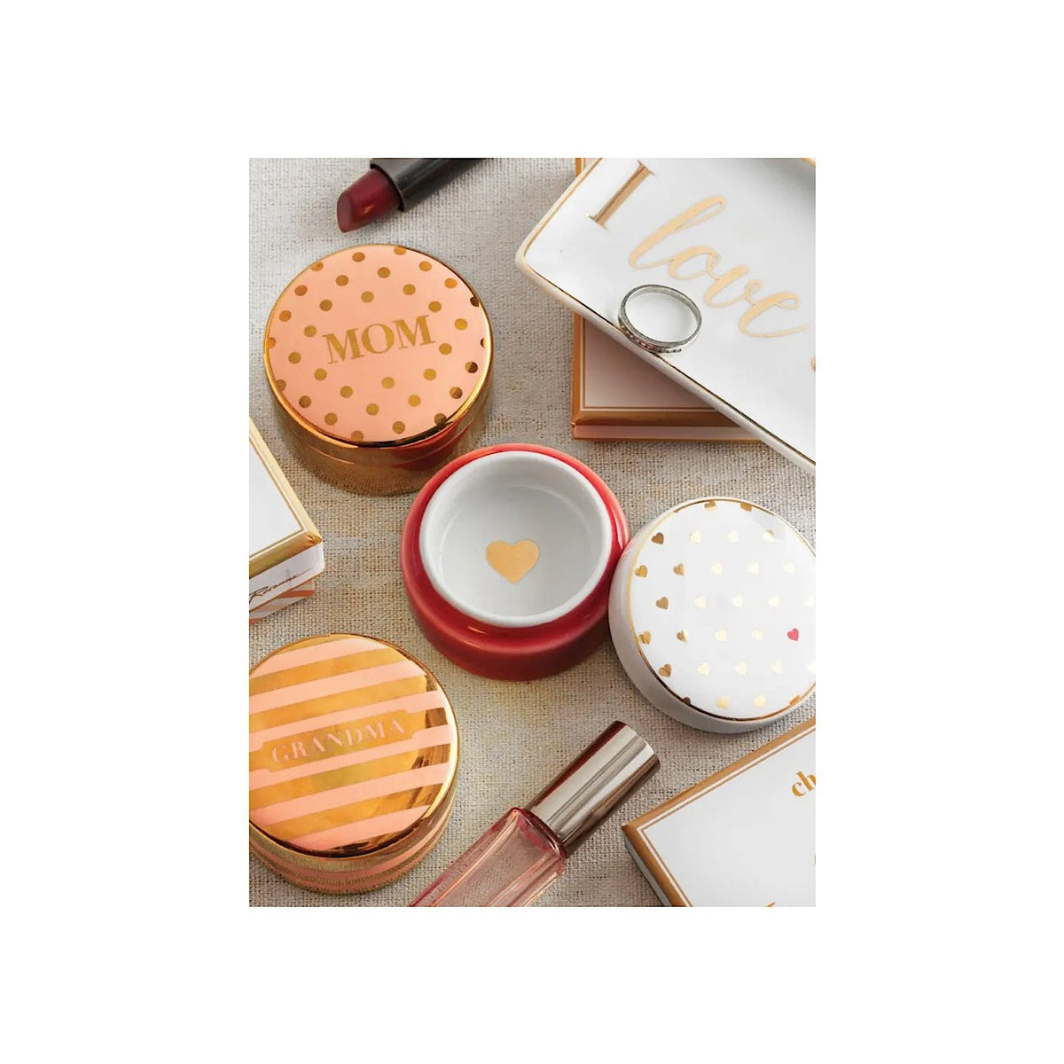 Porcelain Mom Charm Box