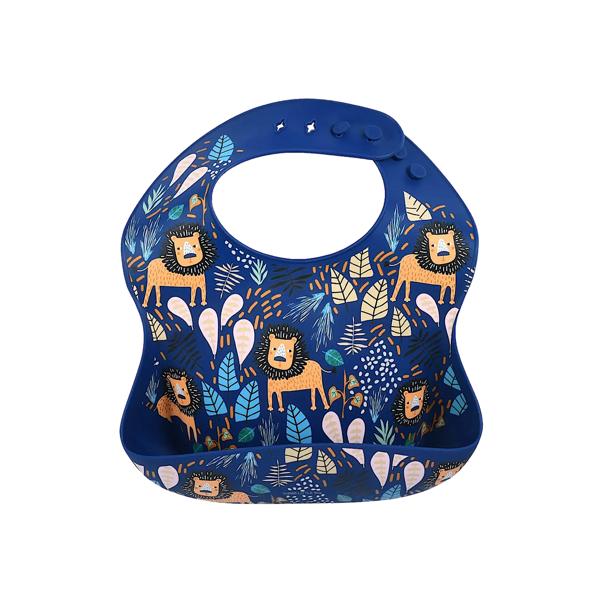 Print Silicone Bib And Crumb Catcher