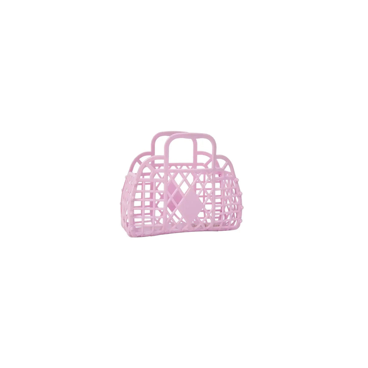Retro Sun Jellies Mini Basket Bags