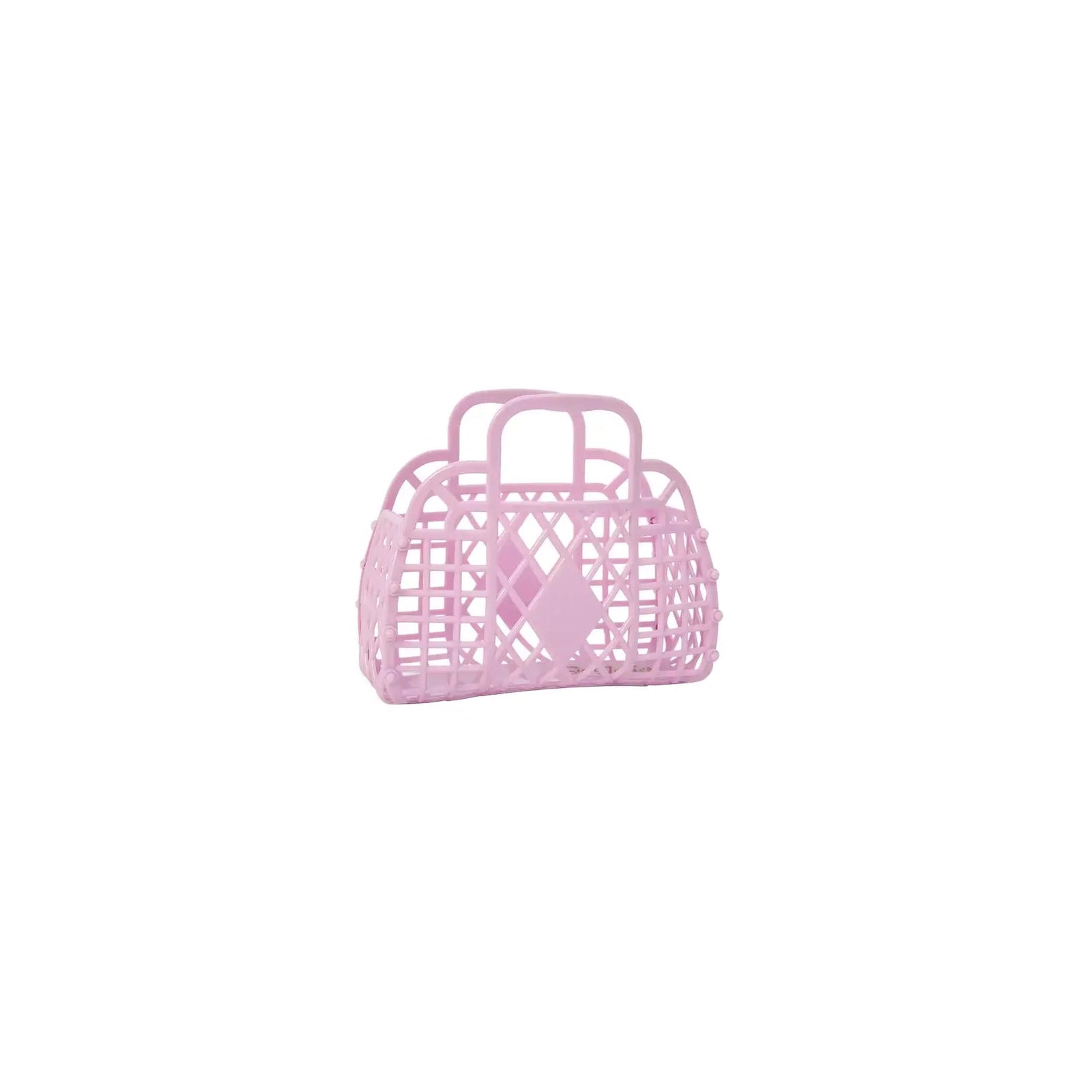 Retro Sun Jellies Mini Basket Bags