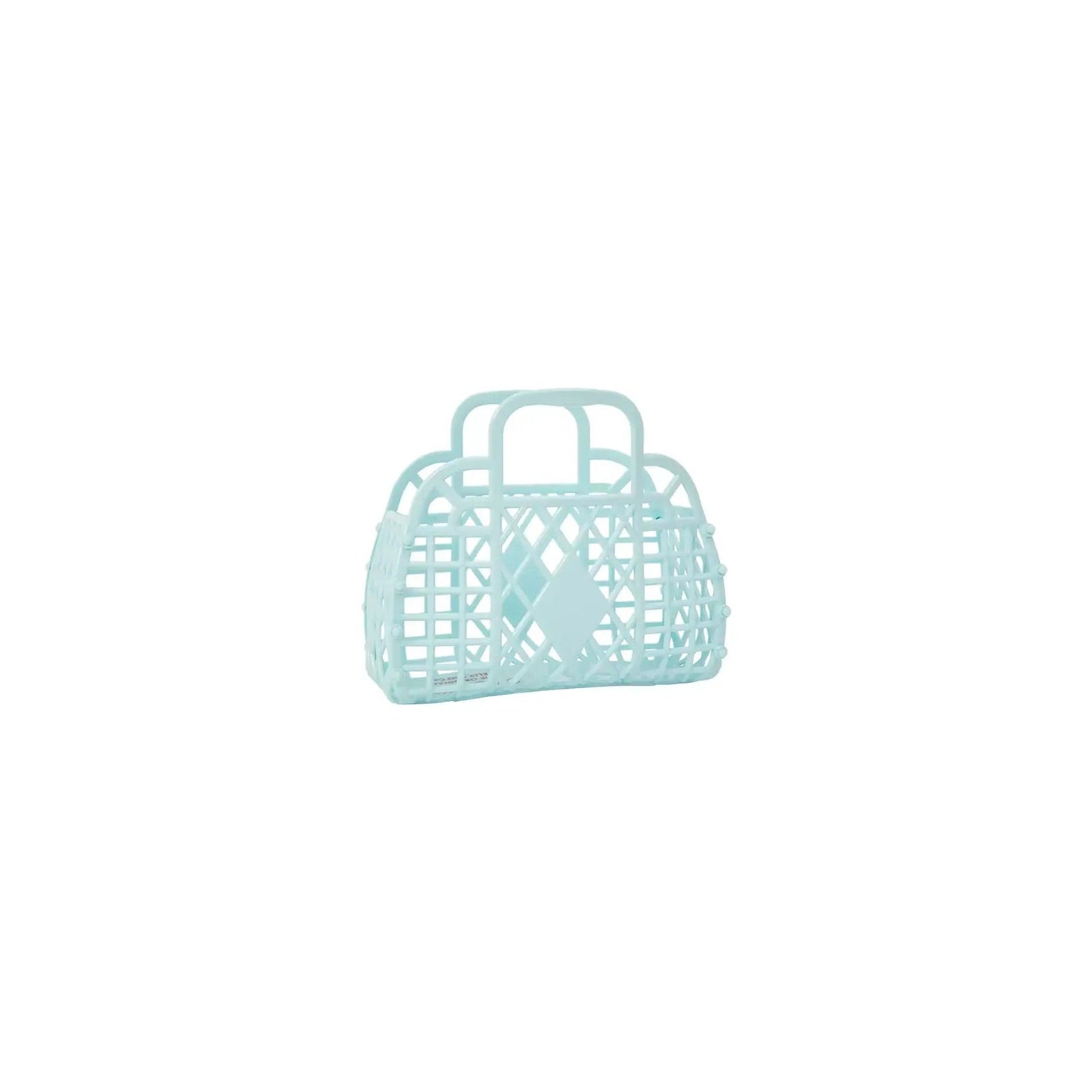 Retro Sun Jellies Mini Basket Bags