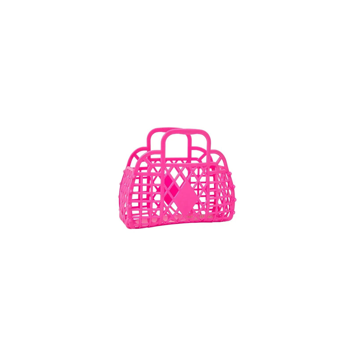 Retro Sun Jellies Mini Basket Bags