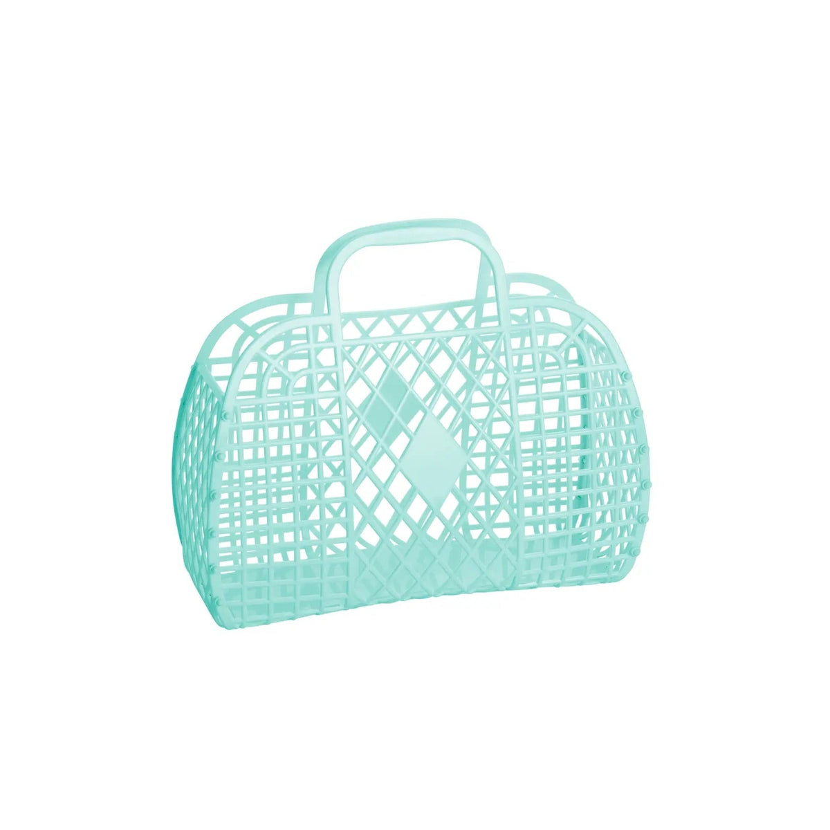 Retro Sun Jellies Small Basket Bags