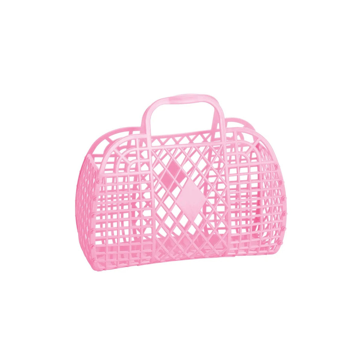 Retro Sun Jellies Small Basket Bags
