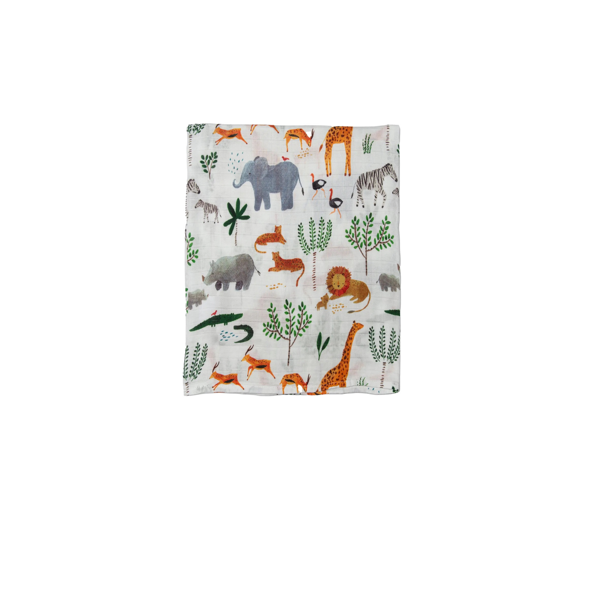 Safari Jungle Print Swaddle