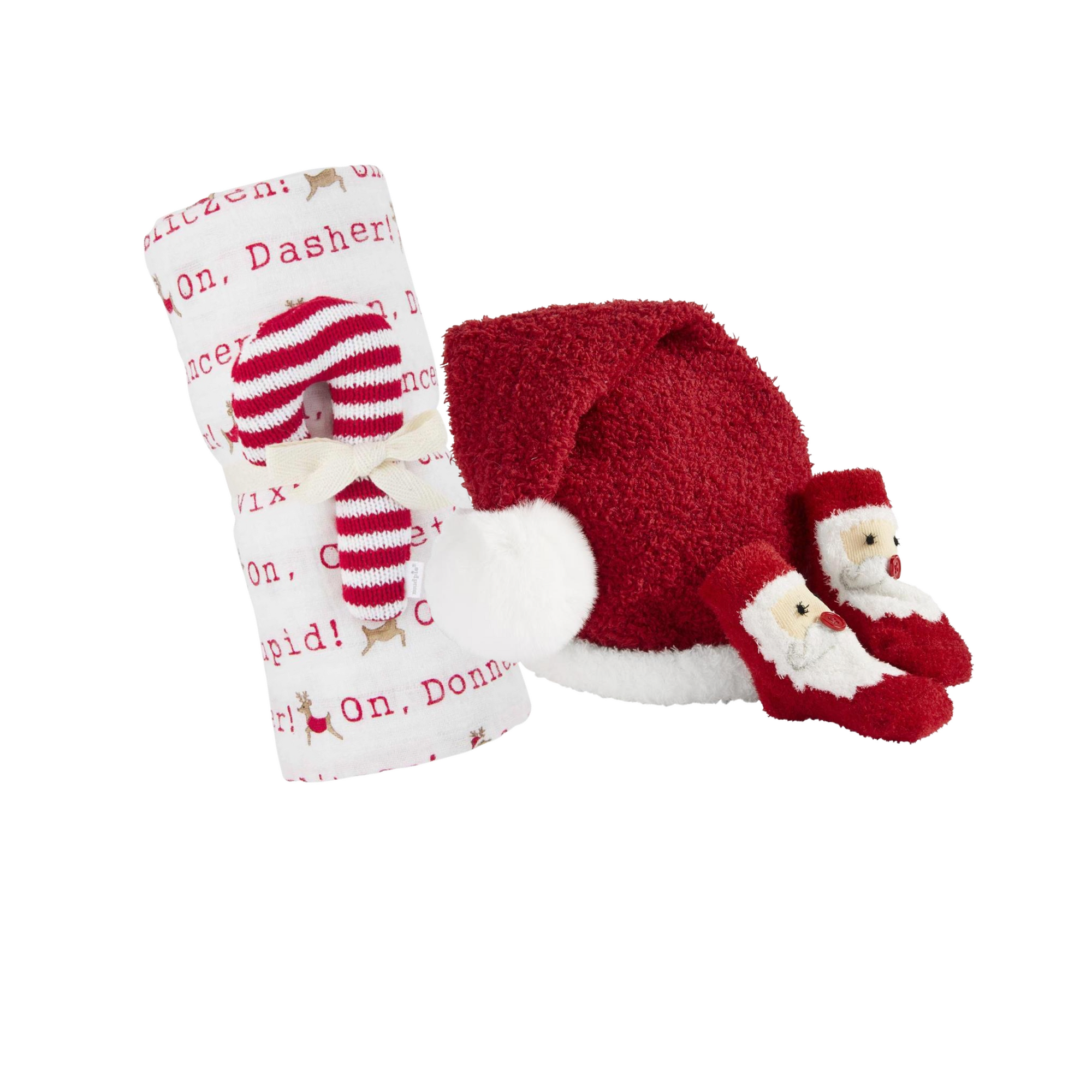 Santa Hat & Sock Set