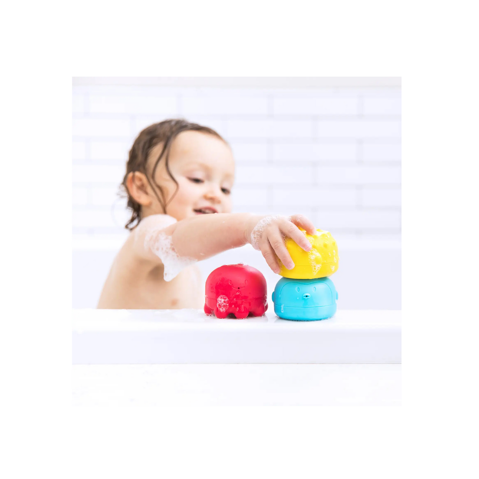 Sea Creatures Squeeze Bath Toys