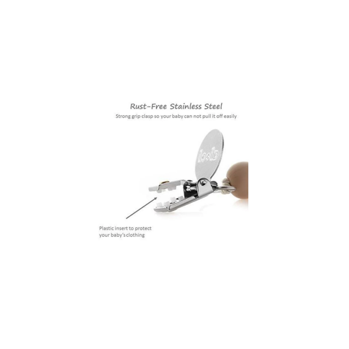 Silicone Pacifier Clips