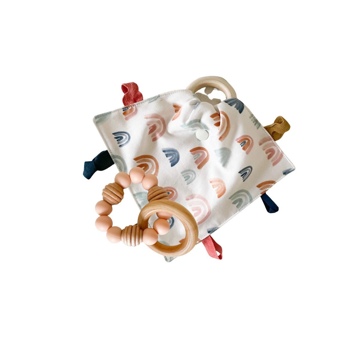 Silicone &amp; Wood Baby Teether