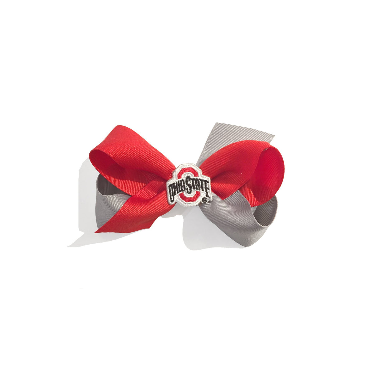 Small Ohio State University Hair Bow
