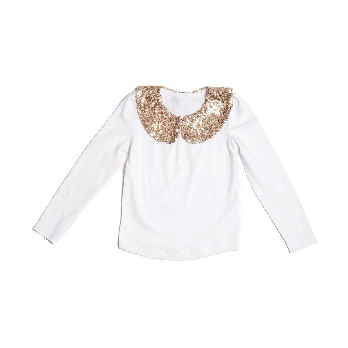 Sparkle Collar Top