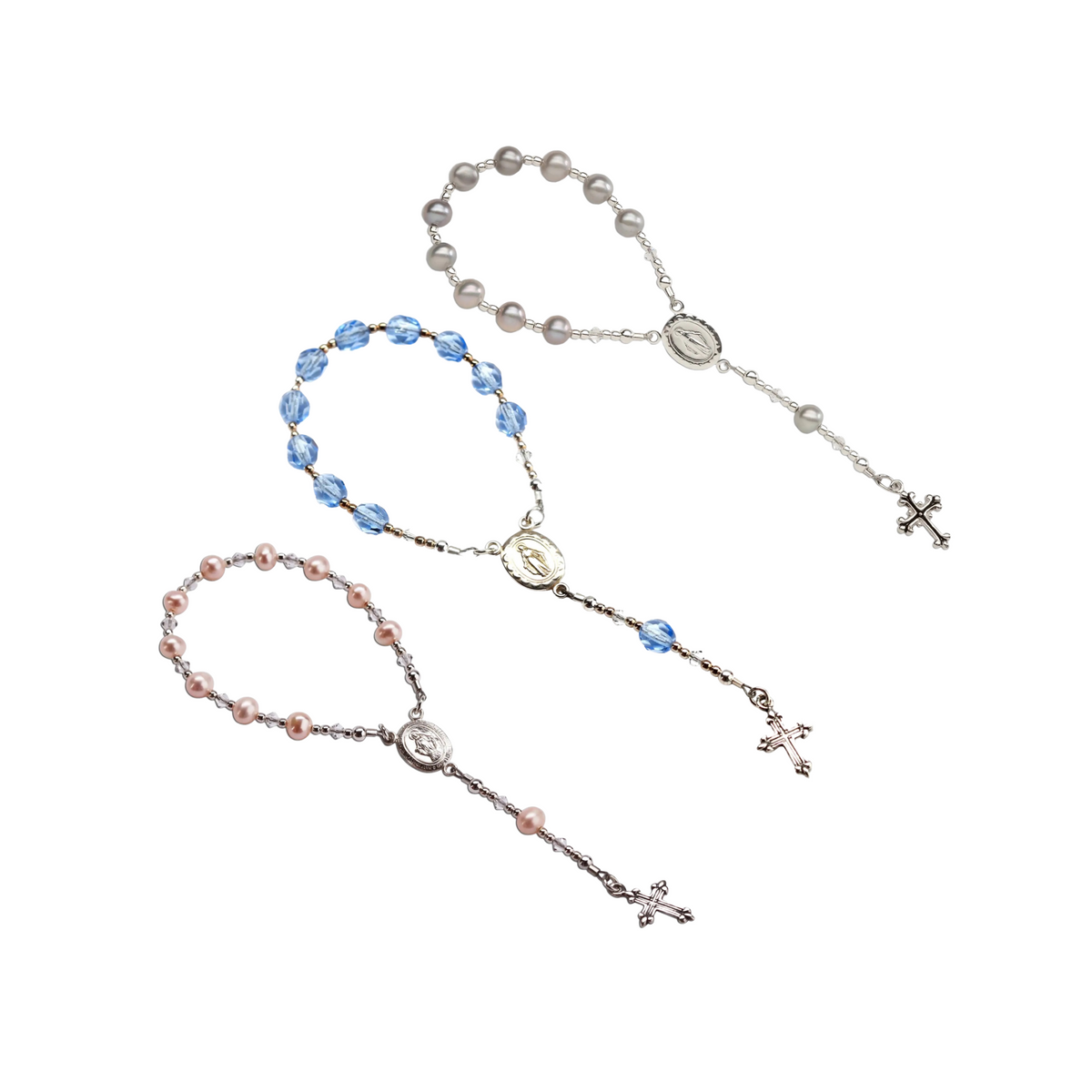 Sterling Silver Baby Rosary