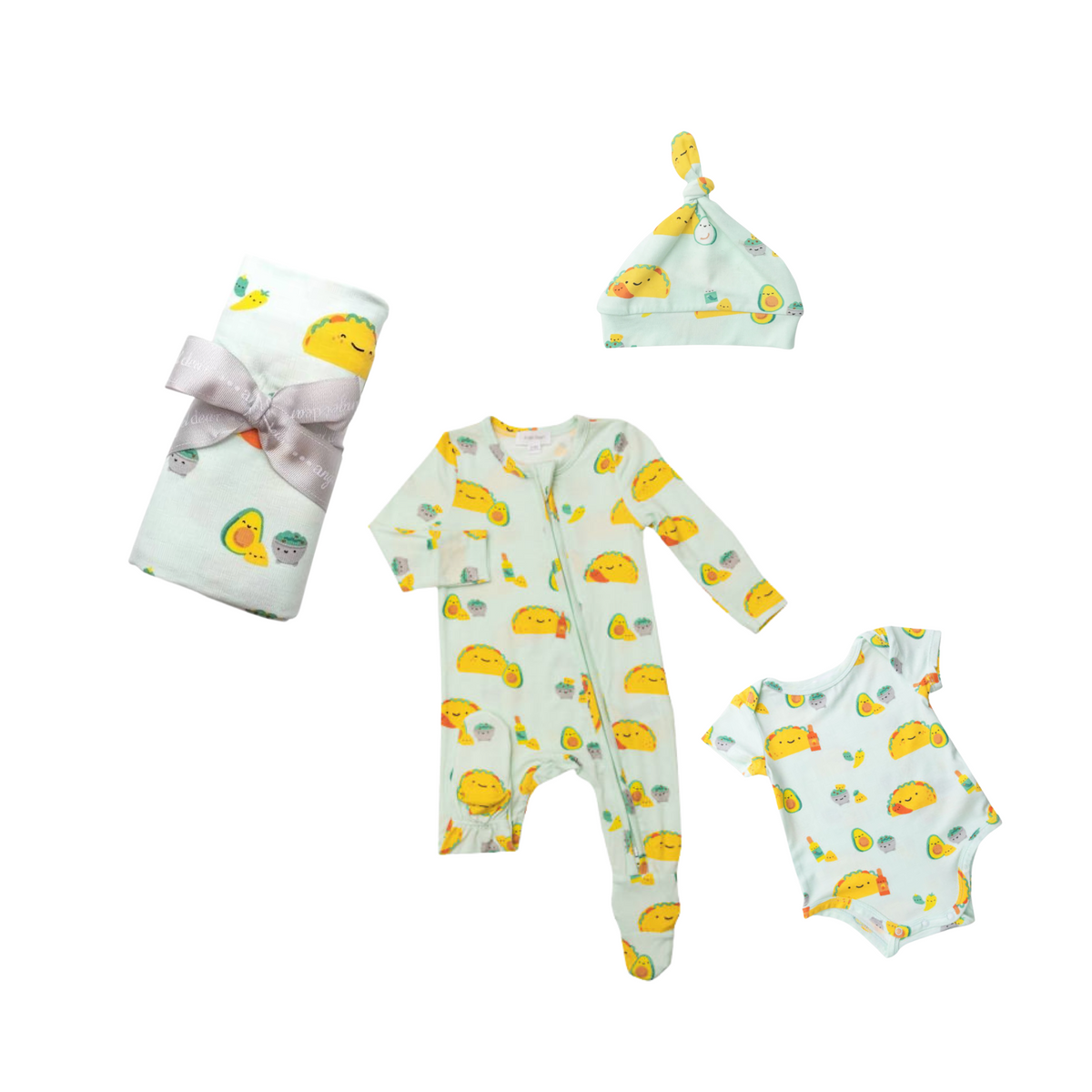 Taco Blue Knotted Hat