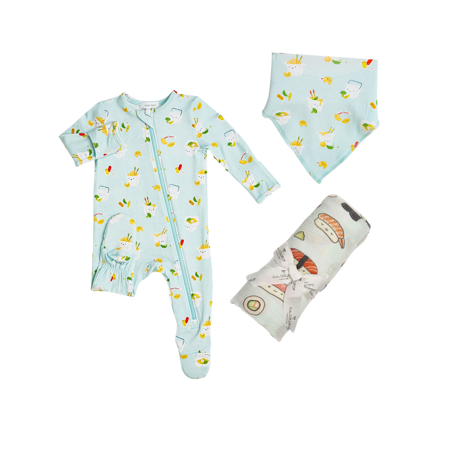 Take Out Mint Knotted Newborn Hat