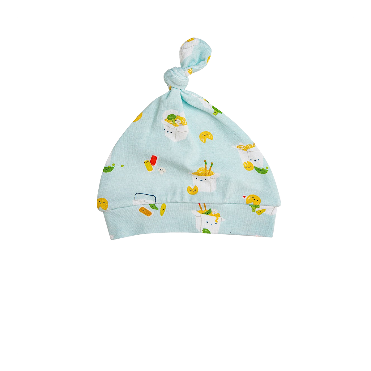 Take Out Mint Knotted Newborn Hat