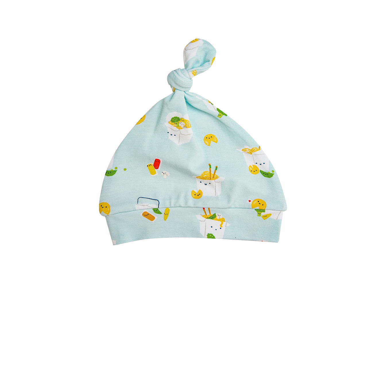 Take Out Mint Knotted Newborn Hat