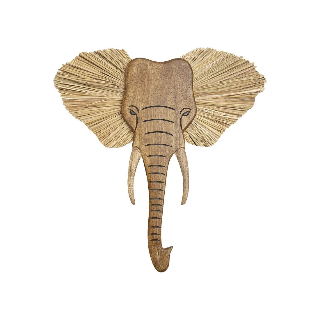 Wooden Safari Animal Wall Decor