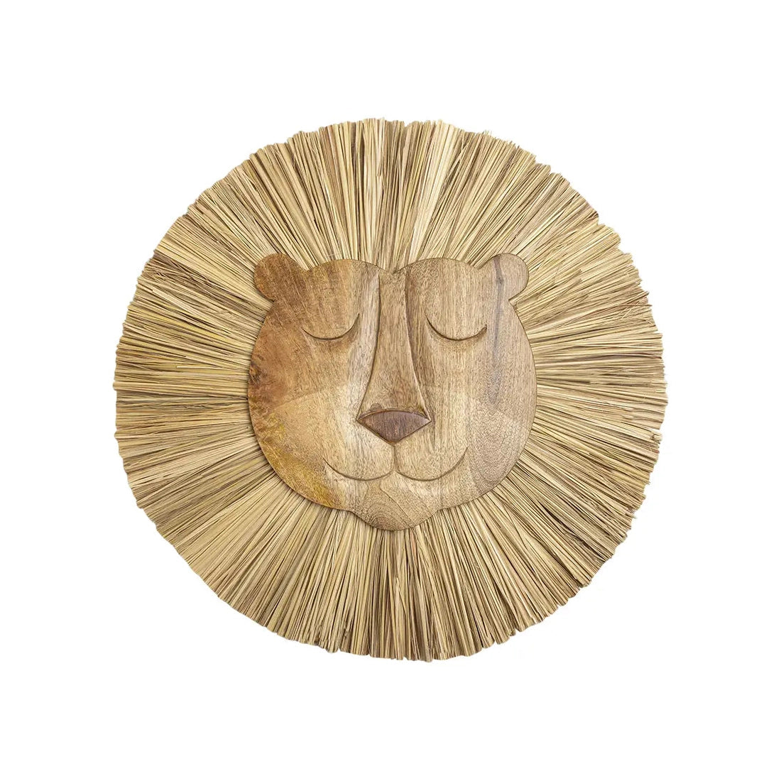 Wooden Safari Animal Wall Decor