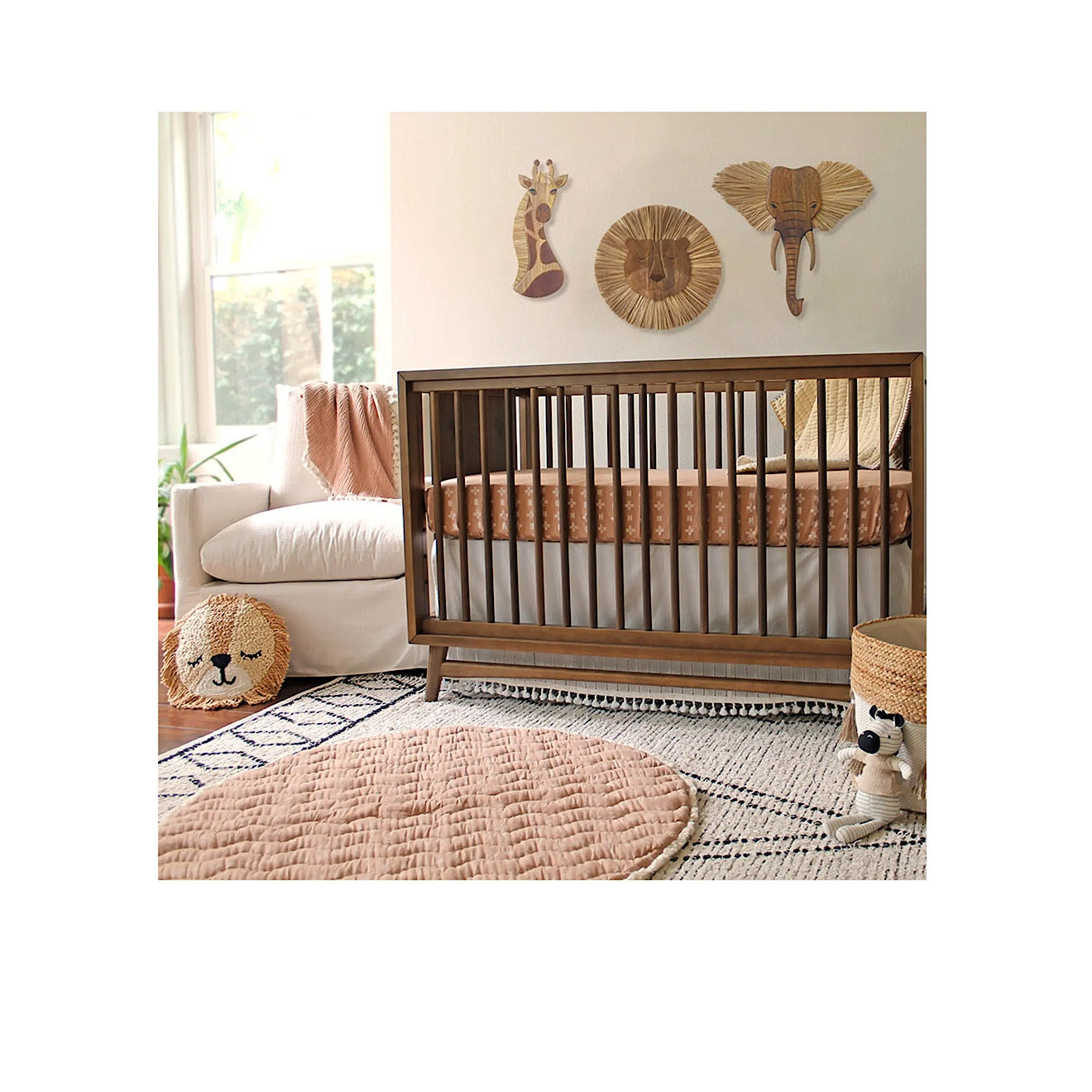 Wooden Safari Animal Wall Decor