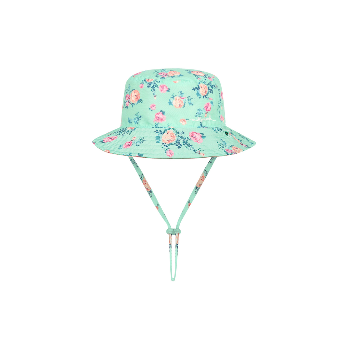 Yowrie Garden Rose Print Bucket Sun Hat